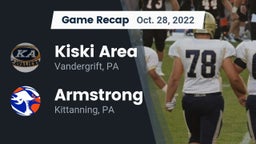 Recap: Kiski Area  vs. Armstrong  2022