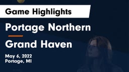 Portage Northern  vs Grand Haven  Game Highlights - May 6, 2022