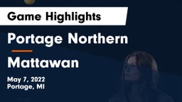 Portage Northern  vs Mattawan  Game Highlights - May 7, 2022