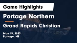 Portage Northern  vs Grand Rapids Christian  Game Highlights - May 15, 2023