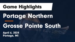 Portage Northern  vs Grosse Pointe South  Game Highlights - April 6, 2024