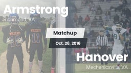 Matchup: Armstrong/Kennedy vs. Hanover  2016