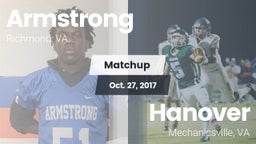 Matchup: Armstrong vs. Hanover  2017
