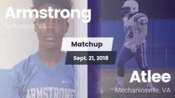 Matchup: Armstrong vs. Atlee  2018