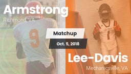 Matchup: Armstrong vs. Lee-Davis  2018