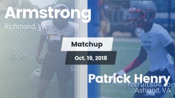 Matchup: Armstrong vs. Patrick Henry  2018