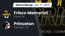 Recap: Frisco Memorial  vs. Princeton  2019