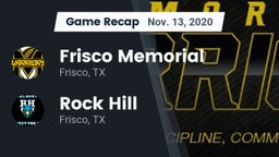 Recap: Frisco Memorial  vs. Rock Hill  2020