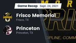 Recap: Frisco Memorial  vs. Princeton  2021