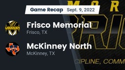 Recap: Frisco Memorial  vs. McKinney North  2022