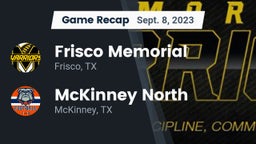 Recap: Frisco Memorial  vs. McKinney North  2023