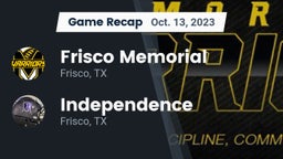 Recap: Frisco Memorial  vs. Independence  2023