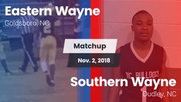 Matchup: Eastern Wayne vs. Southern Wayne  2018