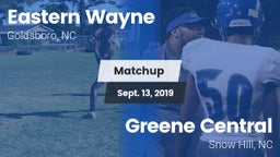 Matchup: Eastern Wayne vs. Greene Central  2019