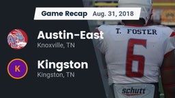 Recap: Austin-East  vs. Kingston  2018