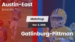 Matchup: Austin-East vs. Gatlinburg-Pittman  2018