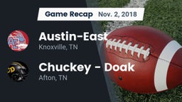 Recap: Austin-East  vs. Chuckey - Doak  2018
