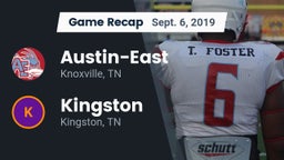 Recap: Austin-East  vs. Kingston  2019