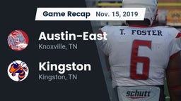 Recap: Austin-East  vs. Kingston  2019