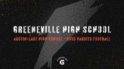 Austin-East football highlights Greeneville High School