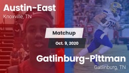 Matchup: Austin-East vs. Gatlinburg-Pittman  2020