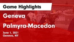 Geneva  vs Palmyra-Macedon  Game Highlights - June 1, 2021