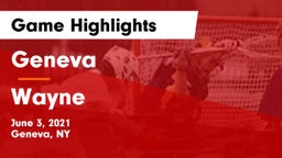 Geneva  vs Wayne  Game Highlights - June 3, 2021