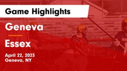 Geneva  vs Essex  Game Highlights - April 22, 2023