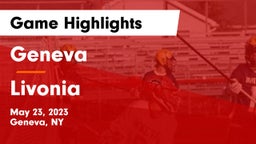Geneva  vs Livonia  Game Highlights - May 23, 2023