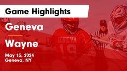 Geneva  vs Wayne  Game Highlights - May 13, 2024