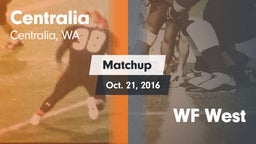 Matchup: Centralia vs. WF West  2016