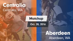 Matchup: Centralia vs. Aberdeen  2016