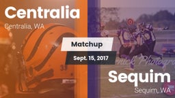 Matchup: Centralia vs. Sequim  2017