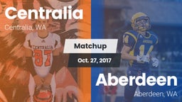 Matchup: Centralia vs. Aberdeen  2017