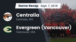 Recap: Centralia  vs. Evergreen  (Vancouver) 2018