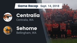 Recap: Centralia  vs. Sehome  2018