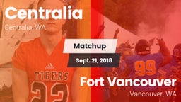 Matchup: Centralia vs. Fort Vancouver  2018