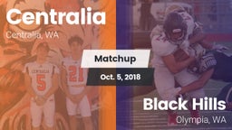 Matchup: Centralia vs. Black Hills  2018