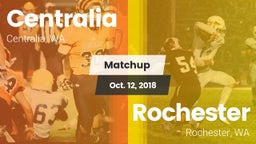 Matchup: Centralia vs. Rochester  2018