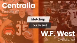 Matchup: Centralia vs. W.F. West  2018