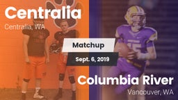 Matchup: Centralia vs. Columbia River  2019