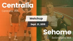 Matchup: Centralia vs. Sehome  2019