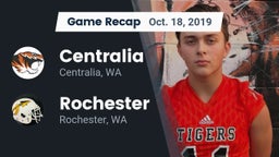 Recap: Centralia  vs. Rochester  2019