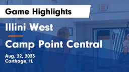 Illini West  vs Camp Point Central Game Highlights - Aug. 22, 2023