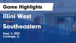 Illini West  vs Southeastern Game Highlights - Sept. 2, 2023