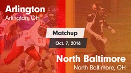 Matchup: Arlington vs. North Baltimore  2016