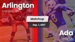 Matchup: Arlington vs. Ada  2017