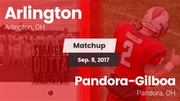 Matchup: Arlington vs. Pandora-Gilboa  2017