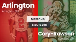 Matchup: Arlington vs. Cory-Rawson  2017