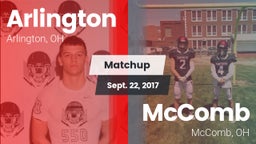 Matchup: Arlington vs. McComb  2017